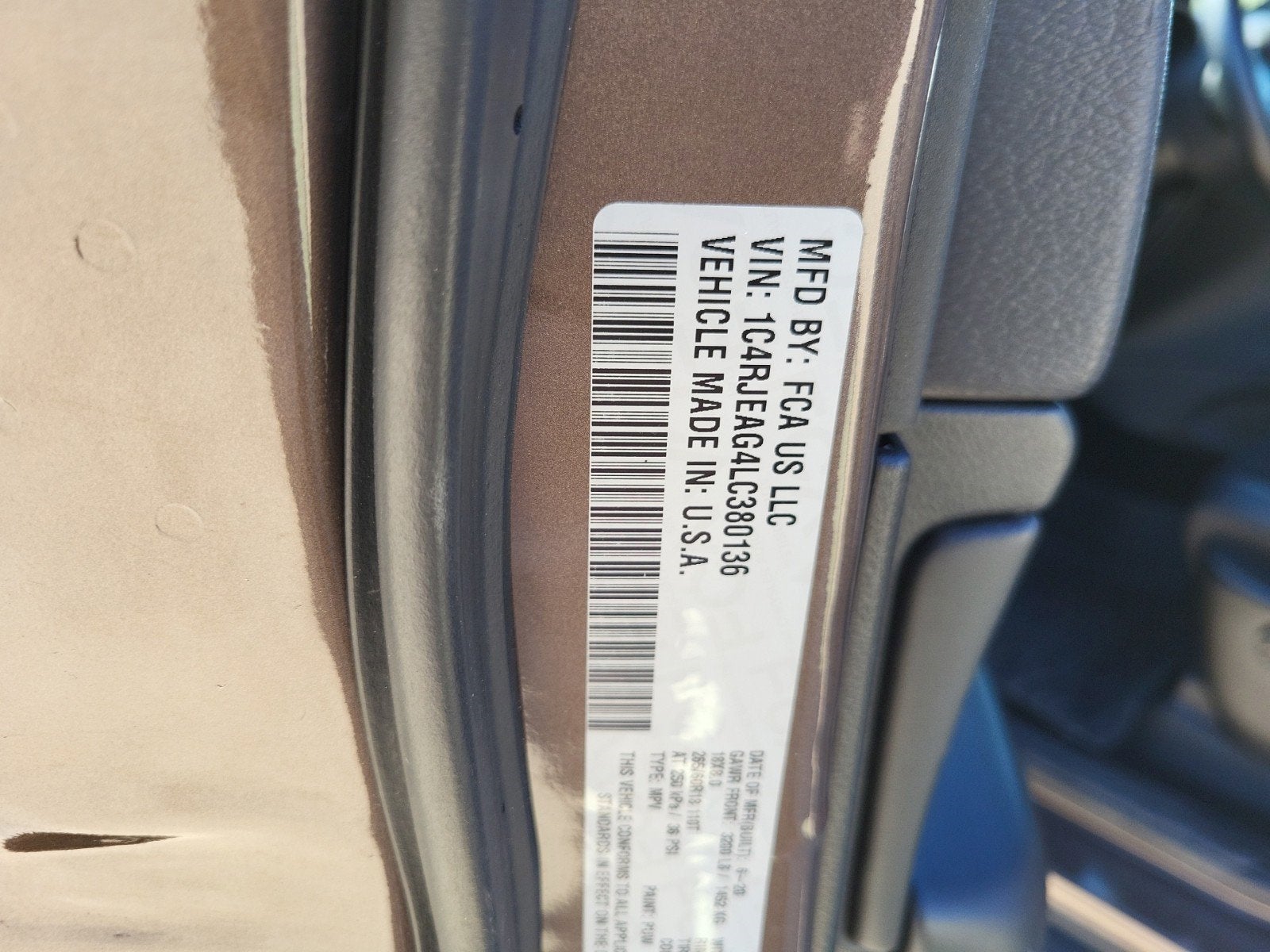 2020 Jeep Grand Cherokee Laredo E