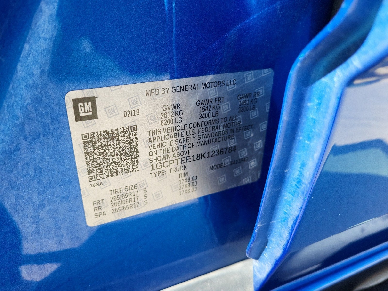 2019 Chevrolet Colorado 4WD ZR2