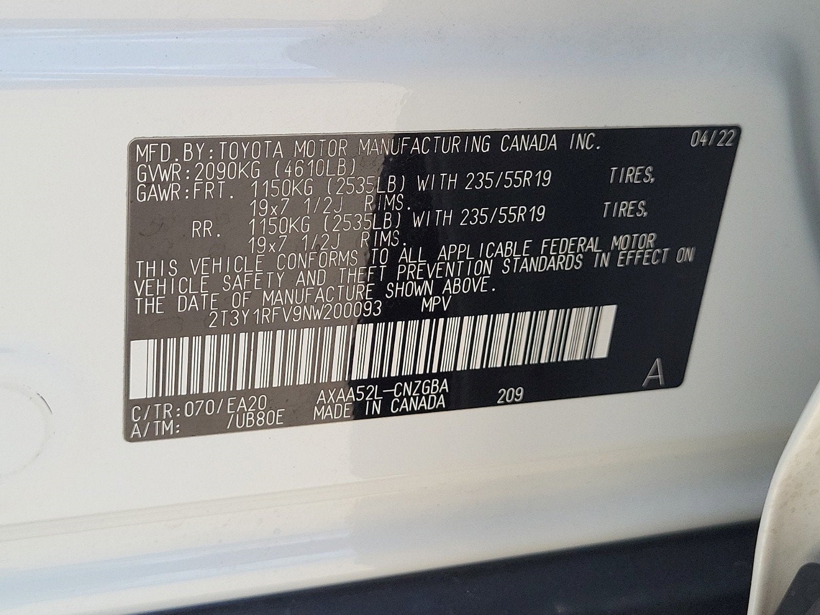 2022 Toyota RAV4 Limited