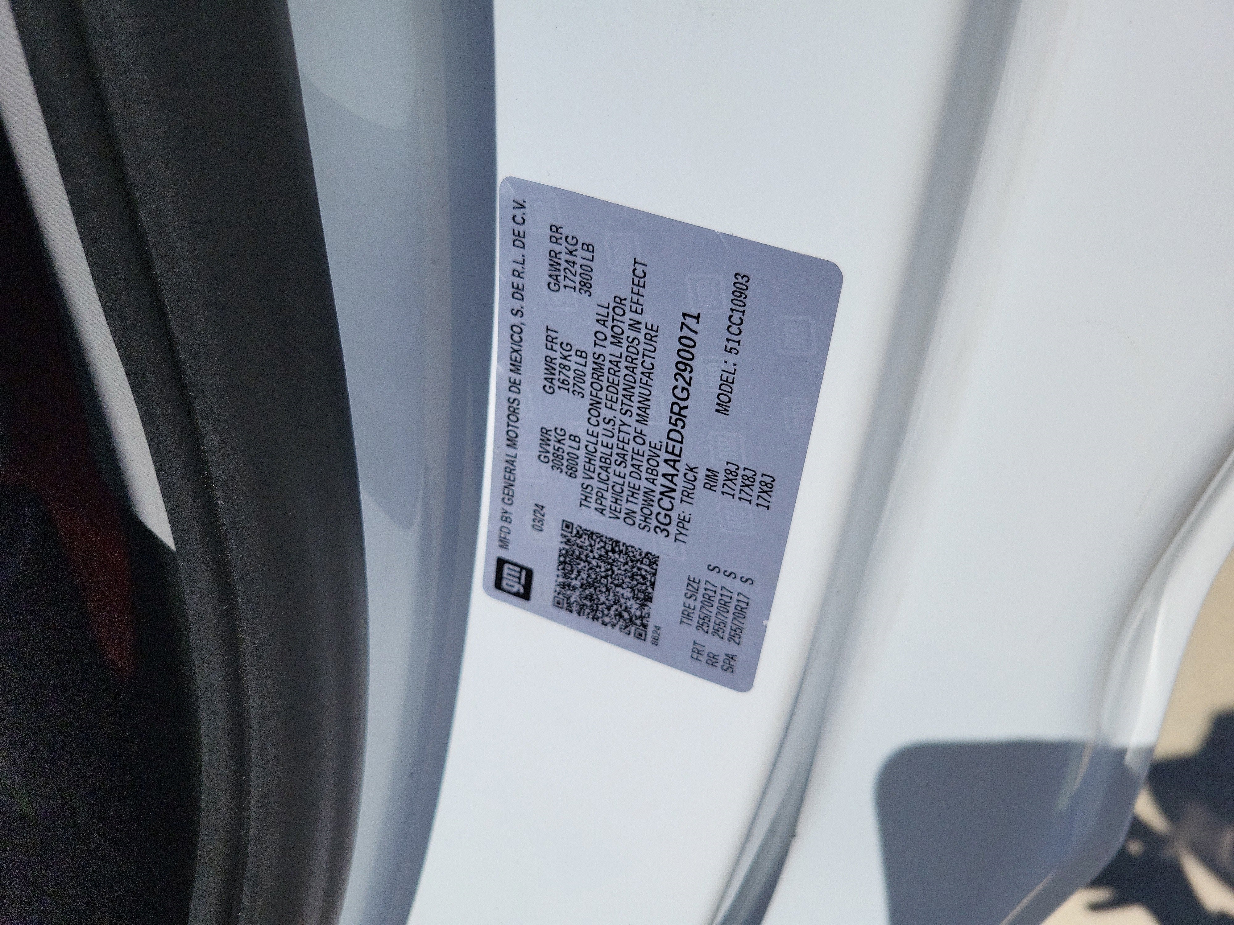 2024 Chevrolet Silverado 1500 WT